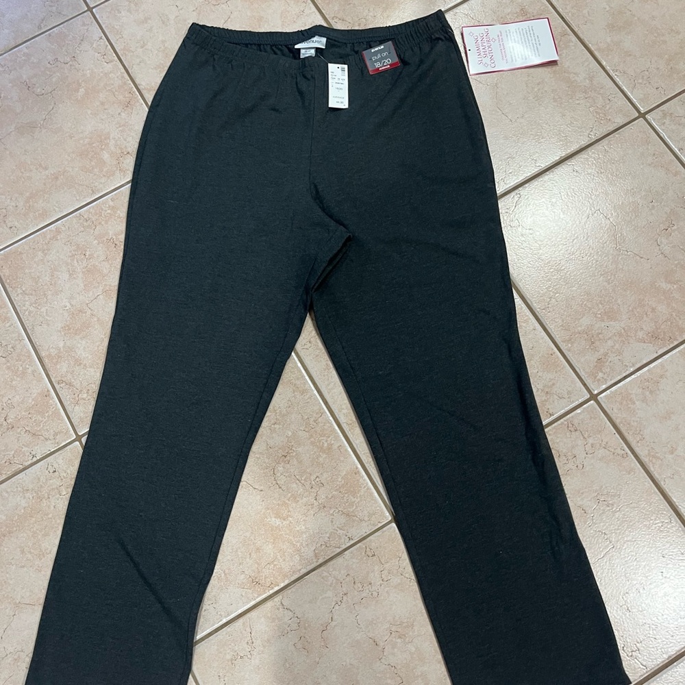 Avenue Black Stretch Pants